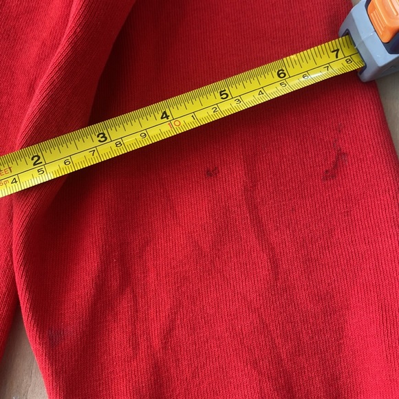 Vintage USA NEW YORK Sweatshirt Patriotic Red White & Blue Size XL (fits small) - Picture 7 of 8